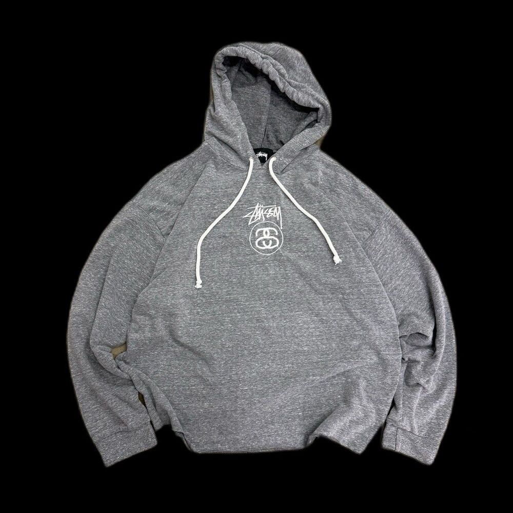 Stussy STOCK LINK RAW EDGE HOODIE
